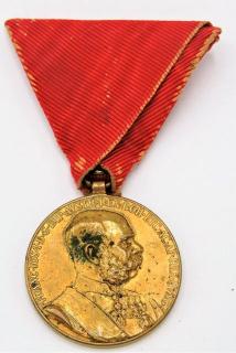 Vojenská/Četnická verze Jubilejní medaile 1898
