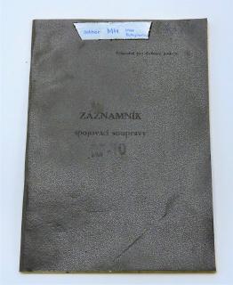 Záznamník spojovací soupravy RF-10