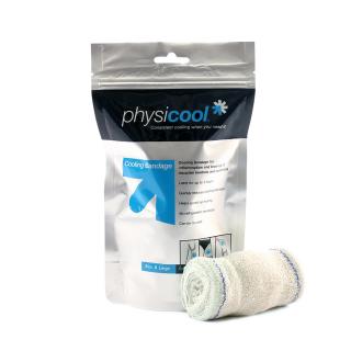Physicool Velikost B Chladící kompresní bandáž pro rychlou úlevu při zranění šlach, svalů a kloubů (Physicool Velikost B - koleno, rameno, nohy)