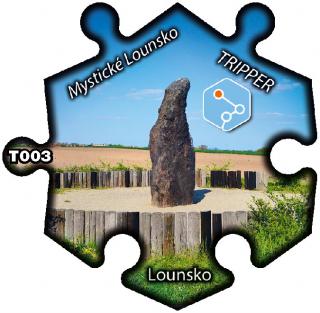 Magnetka T003 Louny - Mystické Lounsko