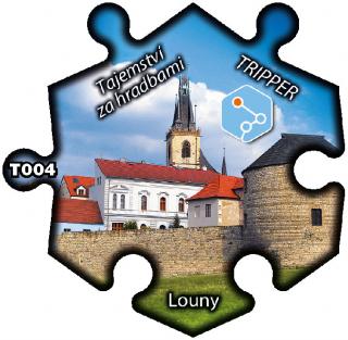 Magnetka T004 Louny - Tajemství za hradbami