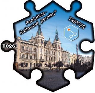 Magnetka T026 Pardubice - Království perníku