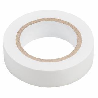 Bílá izolační páska 15 mm x 0,13 mm x 10 m