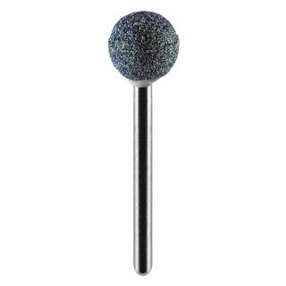Brusný kámen 10 mm, kulička, stopka 3,2 mm, 3 ks