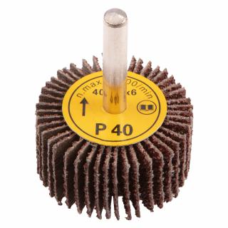 Brusný kotouč lamelový na stopce 40x20 mm K40