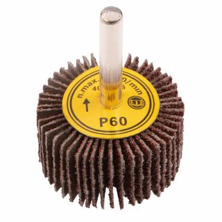 Brusný kotouč lamelový na stopce 40x20 mm K60