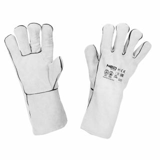 Dlouhé svářečské rukavice s kevlarovým vláknem , MAG typ A, EN 388: 4332X a EN 407 : 442X4X.