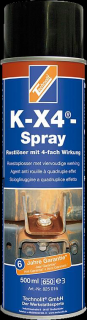 K-X4 Spray 500 ml - odstraňovač rzi 4v1 500 ml