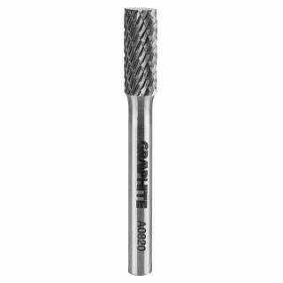 Karbidová rotační fréza HM, typ A (válcová), 8 x 20 mm, stopka 6 x 45 mm