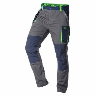Pracovní kalhoty NEO Premium series - šedé XXL