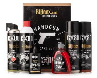 Sada čištění HANDGUN pro pistole a revolvery Riflecx