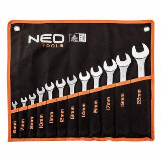 Sada klíčů očko-plochých 6-22 mm, 12 ks NEO tools