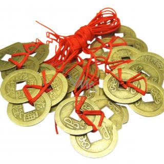1 mince feng shui se stužkou větší