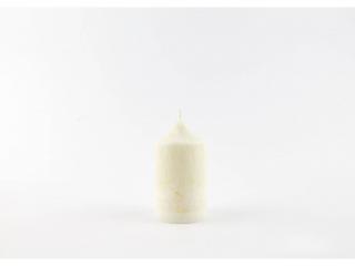 8 x 4,5 cm Rituální svíce bílá