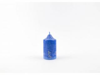 8 x 4,5 cm Rituální svíce modrá