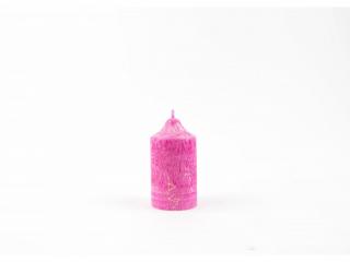 8 x 4,5 cm Rituální svíce růžová