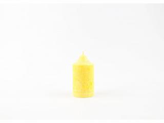 8 x 4,5 cm Rituální svíce žlutá