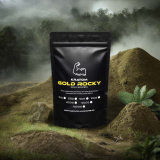 Kratom – Gold Rocky (Gold Borneo) Hmotnost: 1000g