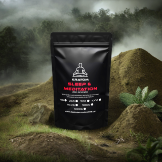 Kratom – Sleep & Meditation (Red Borneo) Hmotnost: 100g