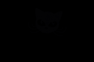 Samolepka - Kočka v autě Barva: Černá, Rozměry samolepky ( šířka x výška ): 18 x 12 cm