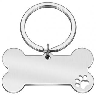 Trixie Známka pro psa stříbrná kost s rytím Velikost: L