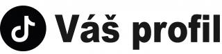 Vlastní TikTok profil - Arial Black  Cena je uvedena za jeden znak Barva: Černá, Styl loga TikTok: TikTok Styl 1, Výška písma: 5 cm
