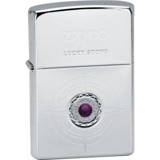 Zapalovač Zippo Lucky Stone violet 28168  + možnost rytí