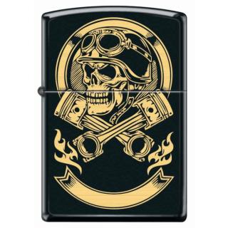 Zippo Biker Skull 26978