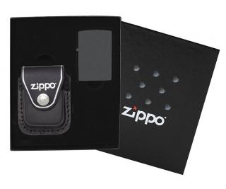 Zippo dárková krabička s černým pouzdrem 44066