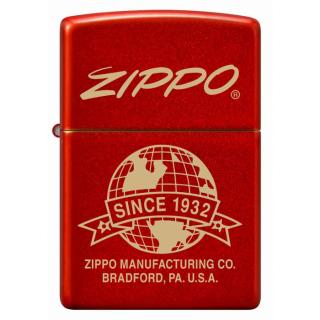 Zippo Logo Globe 26077