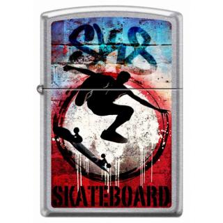 Zippo Skateboard Grunge 25624  + možnost gravírování