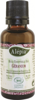 Esenciální olej Geranium obsah produktu: 10 ml
