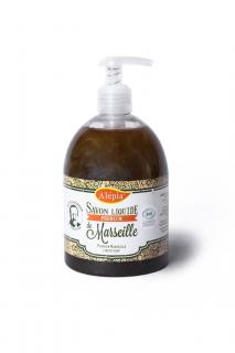 Marseillské mýdlo z olivového oleje tekuté na citlivou pokožku 500 ml