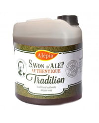 Tradiční tekuté mýdlo Aleppo s 15% vavřínového oleje - 5 litrů