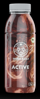 VYSOKOPROTEINOVÝ VYVÁŽENÝ DRINK - ACTIVE CHOCO Druh: Lahev, Počet porcí: 7 porcí