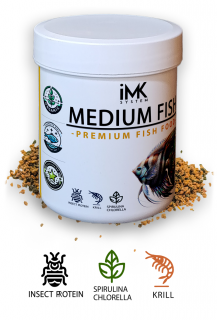 iMK fish food Objem: 150 ml (80 g), Velikost: Medium