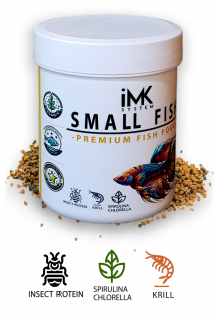 iMK fish food Objem: 150 ml (80 g), Velikost: Small
