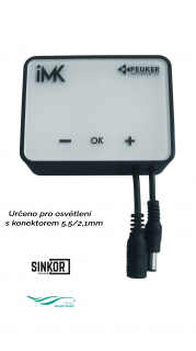 LED kontroler 01 - 1 ch - WI-FI Konektor: DC 5,5/2,1mm