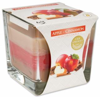 Bispol svíčka Coloured Apple Cinnamon 170g