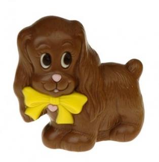 Čokoládová figurka Pejsek s mašlí