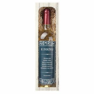 Dárkové víno - Svátek Chardonnay 0,75