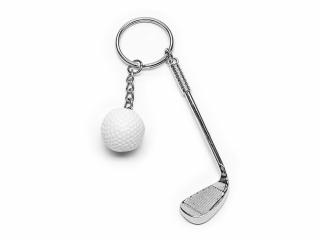 Klíčenka pro sportovce - přívěsek Golf