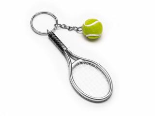 Klíčenka pro sportovce - přívěsek Tenis
