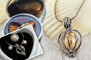 Perla přání - náhrdelník, náušnice, prsten