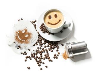 Šablony na kávu/cappuccino sada 16ks + zdobící sítko