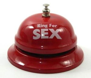 Stolní zvoneček Ring for Sex