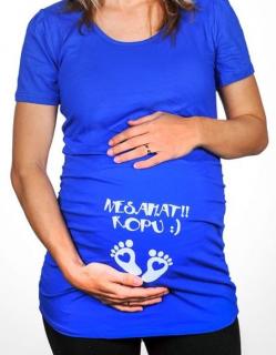 Těhotenské tričko Nesahat, kopu :o)