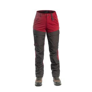 Kalhoty Hybrid Pants (dámské) Velikost: 36, Barva: Tmavě Červená