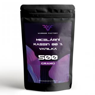 Warrior Factory MICELÁRNÍ KASEIN 80 % 500 G Příchuť: vanilka