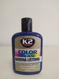 K2 COLOR MAX 200 ml MODRÁ - aktivní vosk